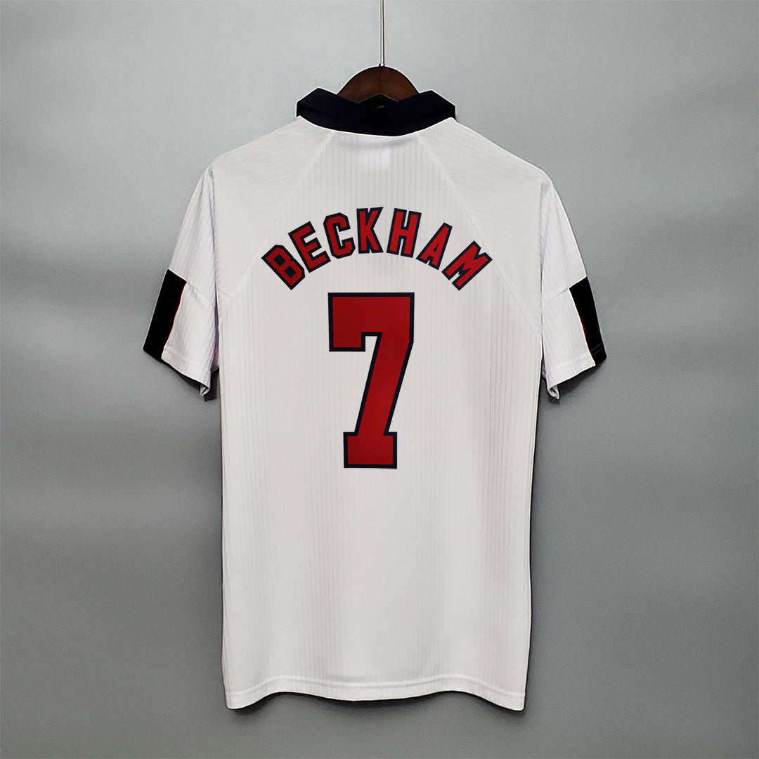 England Home 1998 – David Beckham #7