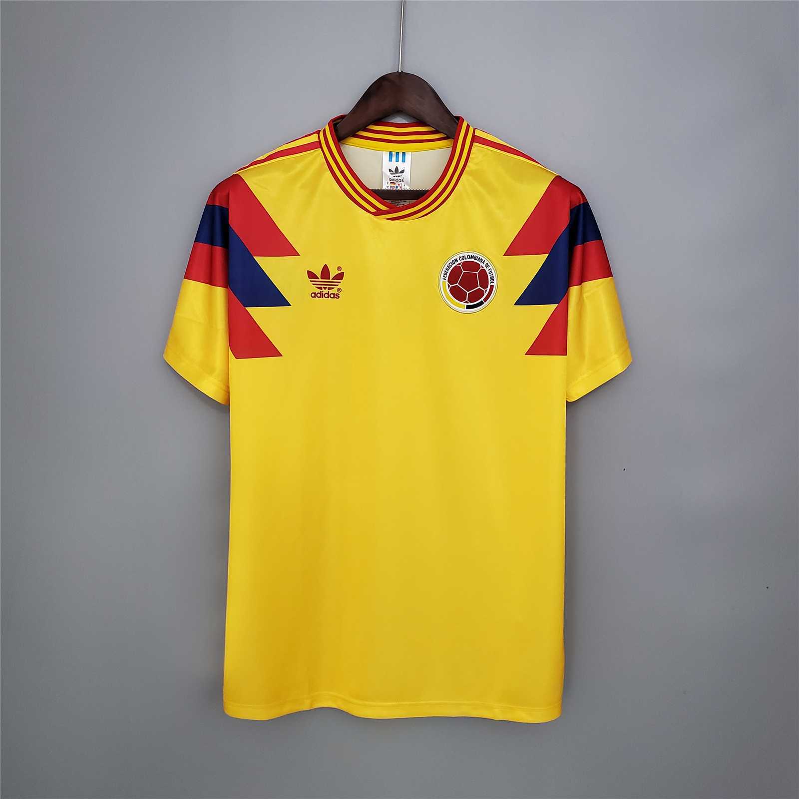 Camiseta Colombia Retro 90 Local
