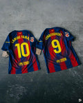 Barcelona Local 25/26 con parches de la UCL