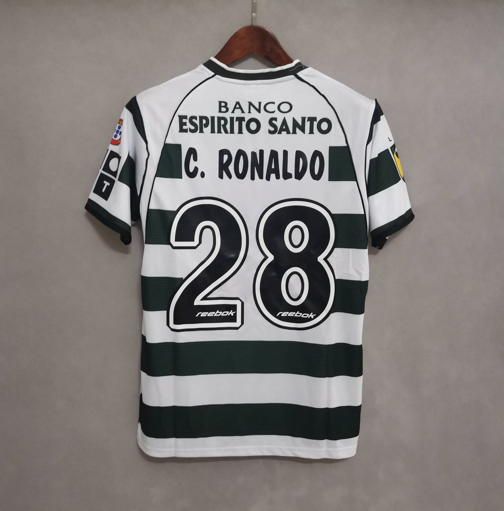Sporting Lisboa Home 02-03 – Ronaldo #28