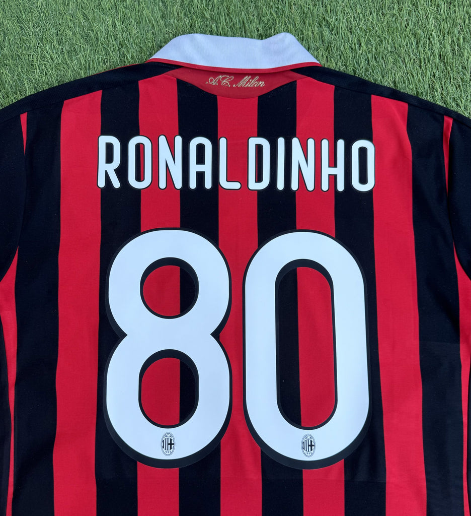 AC Milan Home 09-10 – Ronaldinho #80