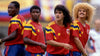Camiseta Colombia Retro 90 Visitante Roja