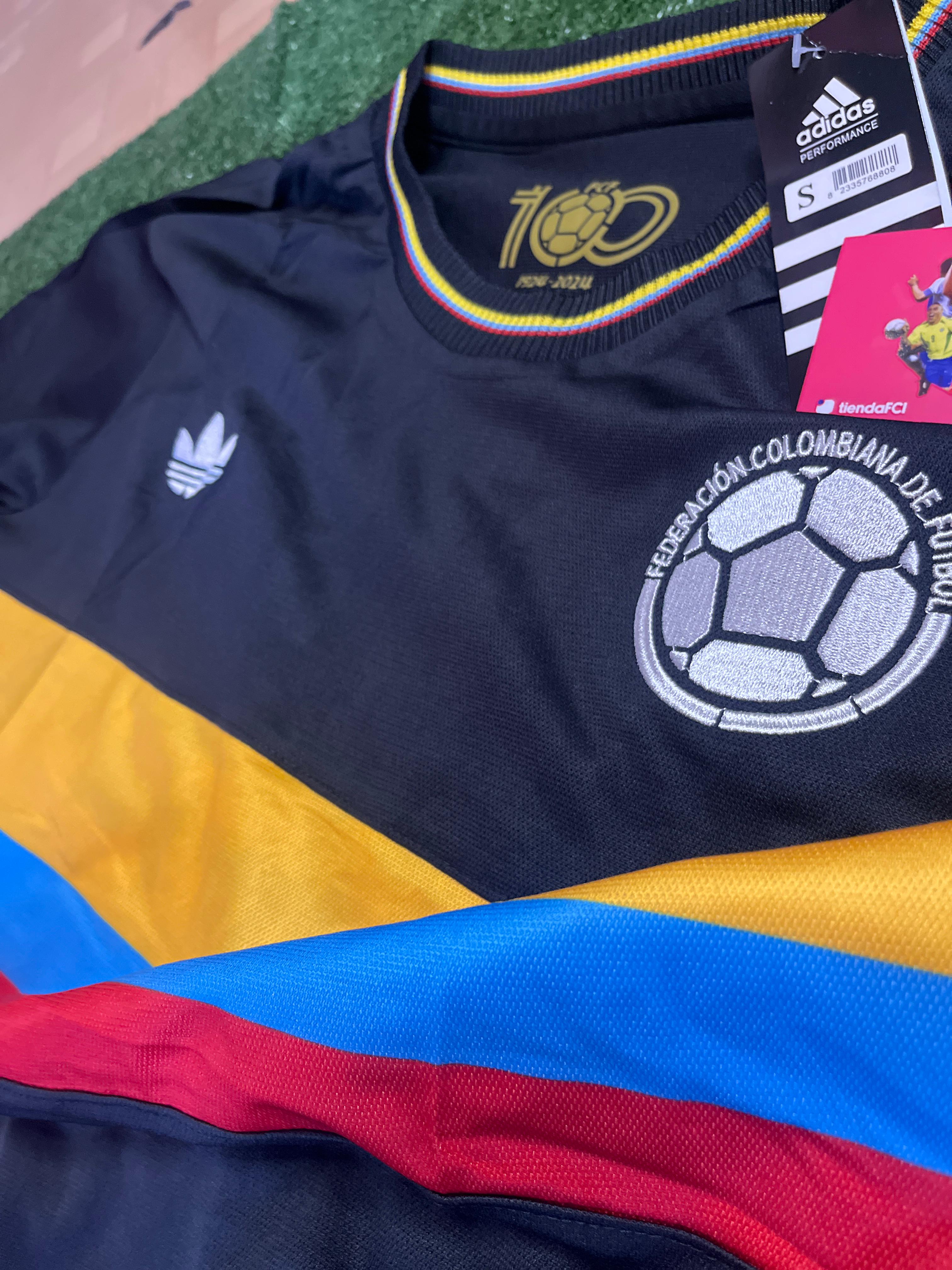Camiseta Selección Colombia Centenario 2024 – Edición Negra