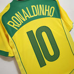 Camiseta Brasil Local 2004 – Ronaldinho #10