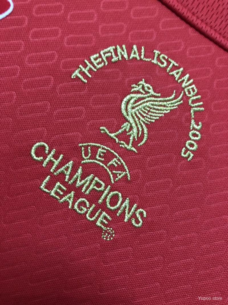Camiseta Liverpool 2005 Local – Gerrard #8