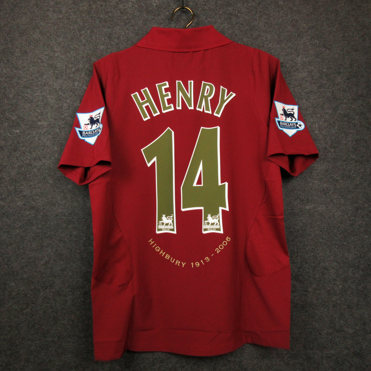 Arsenal 2005/06 – Red Wine – Henry #14